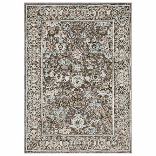 Esfera Sultan Rectangle Area Rug - Brown - 5 x 7 ft. ES3363560